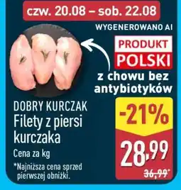 ALDI Filety z piersi kurczaka oferta