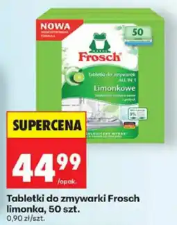 Biedronka Tabletki do zmywarki Frosch limonka oferta