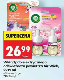 Biedronka Wkłady do elektrycznego odświeżacza powietrza Air Wick oferta