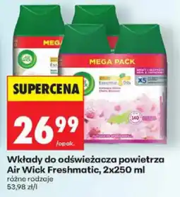 Biedronka Wkłady do odświeżacza powietrza Air Wick Freshmatic oferta