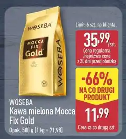 ALDI Woseba Kawa mielona Mocca Fix Gold oferta