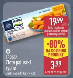 ALDI FROSTA Złote paluszki rybne oferta