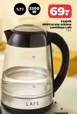 Netto Czajnik elektryczny szklany LumiGlass Lafe oferta