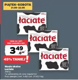 Netto Masło ekstra ŁACIATE oferta