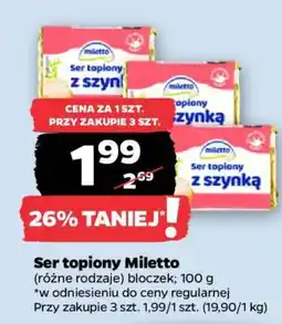 Netto Ser topiony Miletto oferta