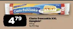 Netto Ciasto francuskie XXL Henglein oferta