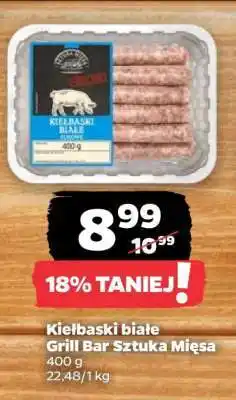 Netto Kiełbaski białe Grill Bar Sztuka Mięsa oferta