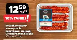 Netto Boczek rolowany w marynacie paprykowo-ziołowej Grill Bar Sztuka Mięsa oferta