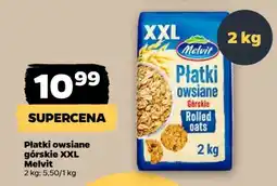 Netto Płatki owsiane górskie XXL Melvit oferta