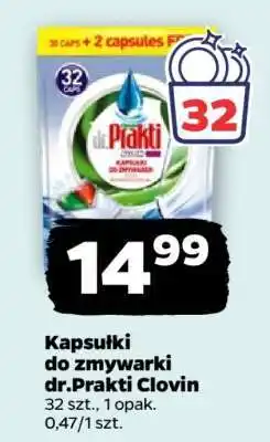 Netto Kapsułki do zmywarki dr.Prakti Clovin oferta