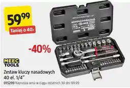 Jula Zestaw kluczy nasadowych 40 el. 1/4" oferta