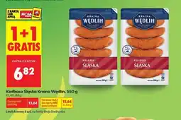 Biedronka Kiełbasa Śląska Kraina Wędlin 550 g oferta