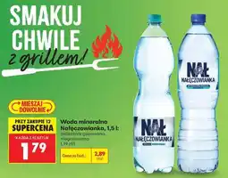 Biedronka Woda mineralna Nałęczowianka, 1,5 l oferta