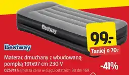 Jula Materac dmuchany z wbudowaną pompką oferta