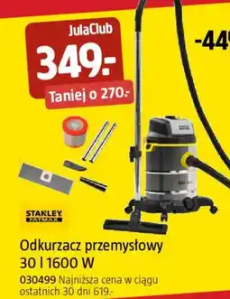 Jula Odkurzacz przemysłowy Stanley Fatmax oferta