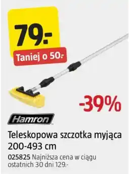 Jula Teleskopowa szczotka myjąca Hamron oferta