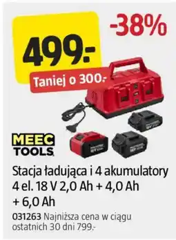 Jula Stacja ładowająca i 4 akumulatory oferta