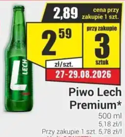 Delikatesy Sezam Piwo Lech Premium* oferta