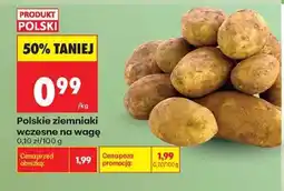 Biedronka Polskie ziemniaki wczesne na wagę oferta