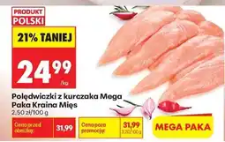 Biedronka Polędwiczki z kurczaka Mega Paka Kraina Mies oferta