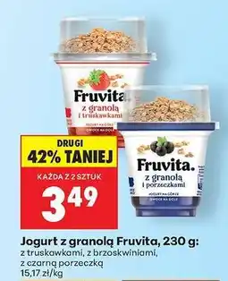 Biedronka Jogurt z granola Fruvita , 230 g oferta