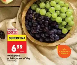 Biedronka Winogrono polskie, opak. 400 g oferta