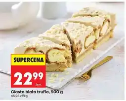 Biedronka Ciasto biała trufla, 500 g oferta