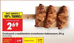 Biedronka Croissant z nadzieniem orzechowo kakaowym , 85 g oferta