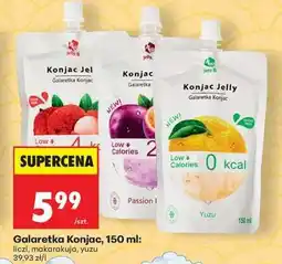 Biedronka Galaretka Konjac 150 ml oferta