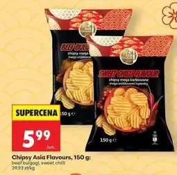 Biedronka Chipsy Asia Flavours, 150 g oferta