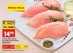 Biedronka Świeży filet z piersi kurczaka Kraina Mięs, Mega Paka oferta