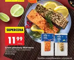 Biedronka Łosoś pieczony Marinero oferta
