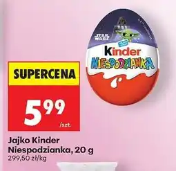 Biedronka Jajko Kinder Niespodzianka 20 g oferta