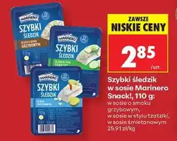 Biedronka Szybki śledzik w sosie Marinero Snack, 110 g oferta