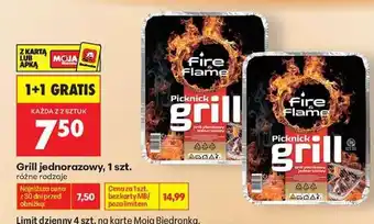 Biedronka Grill jednorazowy 1 szt oferta