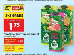 Biedronka Napój Hortex Tropical Duo, 1l oferta