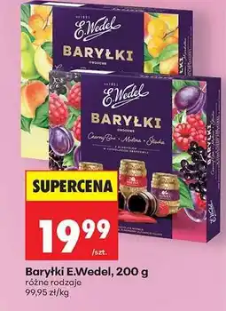 Biedronka Baryłki E.Wedel 200 g oferta