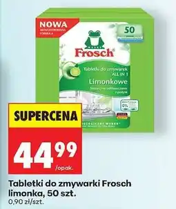 Biedronka Tabletki do zmywarek Frosch limonka, 50 szt oferta
