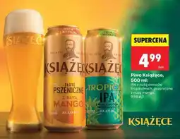 Biedronka PIWO KSIĄŻĘCE 500 ML oferta