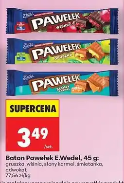 Biedronka Baton Pawełek E.Wedel 45 g oferta