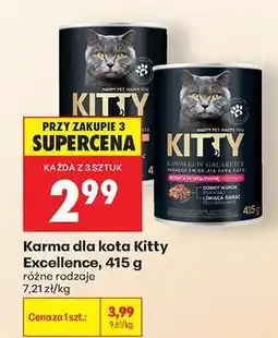 Biedronka Karma dla kota Kitty Excellence, 415 g oferta