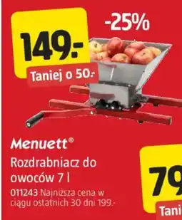 Jula Menuett Rozdrabniacz do owoców oferta