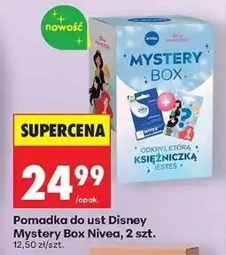 Biedronka Pomadka do ust Disney Mystery Box Nivea, 2 szt oferta