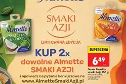 Biedronka Serek Almette smaki Azji, 150 g: matcha&kokos, mango&chili oferta