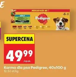 Biedronka Karma dla psa Pedigree, 40x100 g oferta