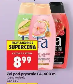 Biedronka Żel pod prysznic Fa 400 ml oferta