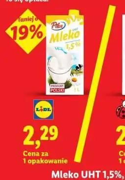 Lidl Mleko UHT 1,5% oferta