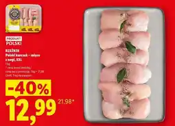 Lidl RZEŹNIK Polski kurczak – mięso z nogi, XXL oferta