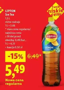 Lidl LIPTON Ice Tea oferta