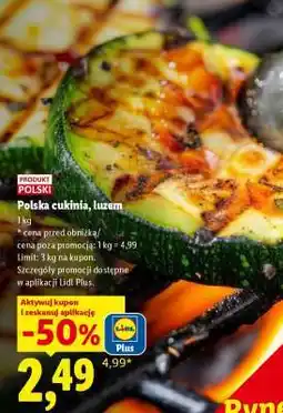 Lidl Polska cukinia, luzem oferta